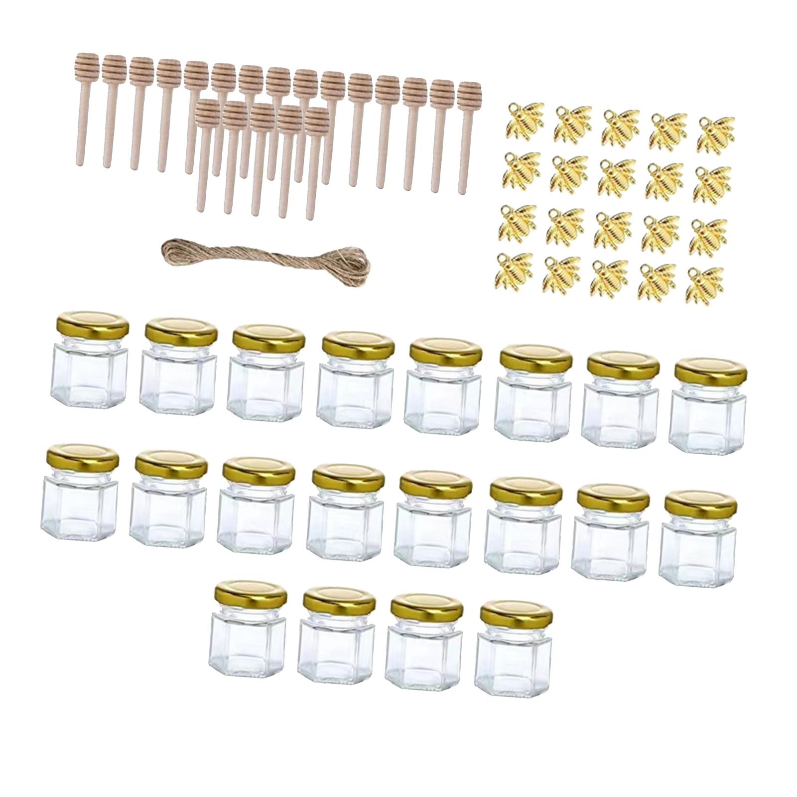 20 petits pots en verre avec c - Candle Making Jars With Lids avis et prix