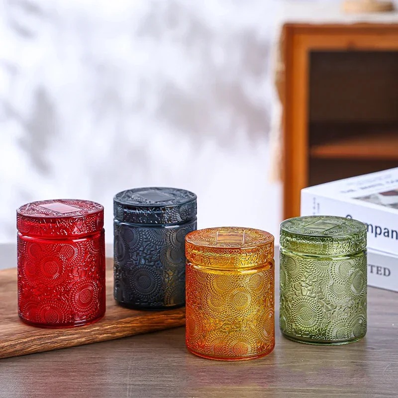 1 pièce : pot en verre vide po - Candle Making Jars With Lids avis et prix